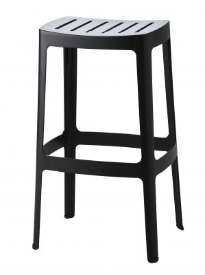 Cut Bar Stool stackable Cane-Line